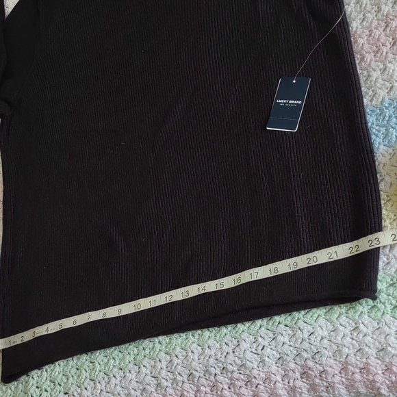 Lucky Brand XXL Black Cloud Soft V-Neck Cashmere Blend Sweater - Picture 11 of 14